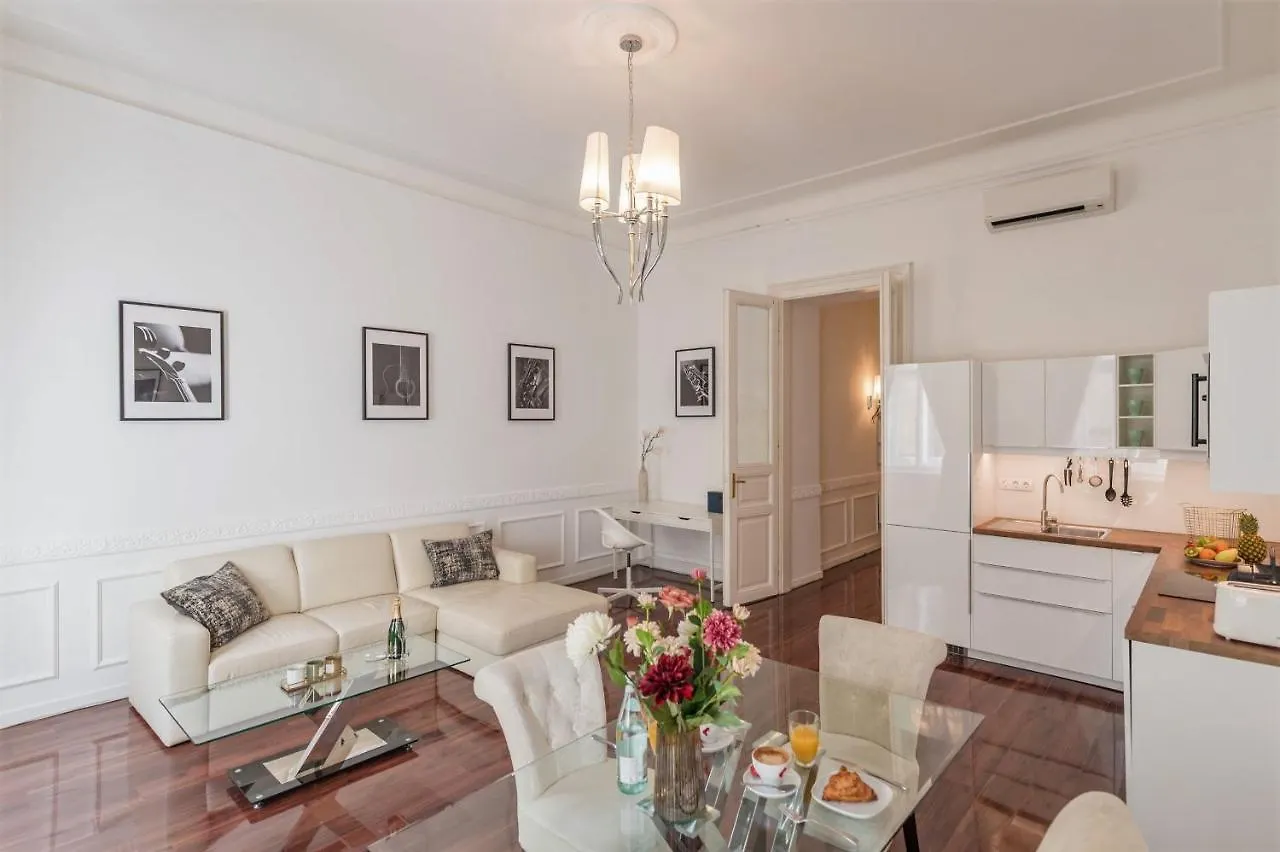 Apartment Music Academy Bedroom Suite Cafe Vian Apartman Kft Budapest Hungary